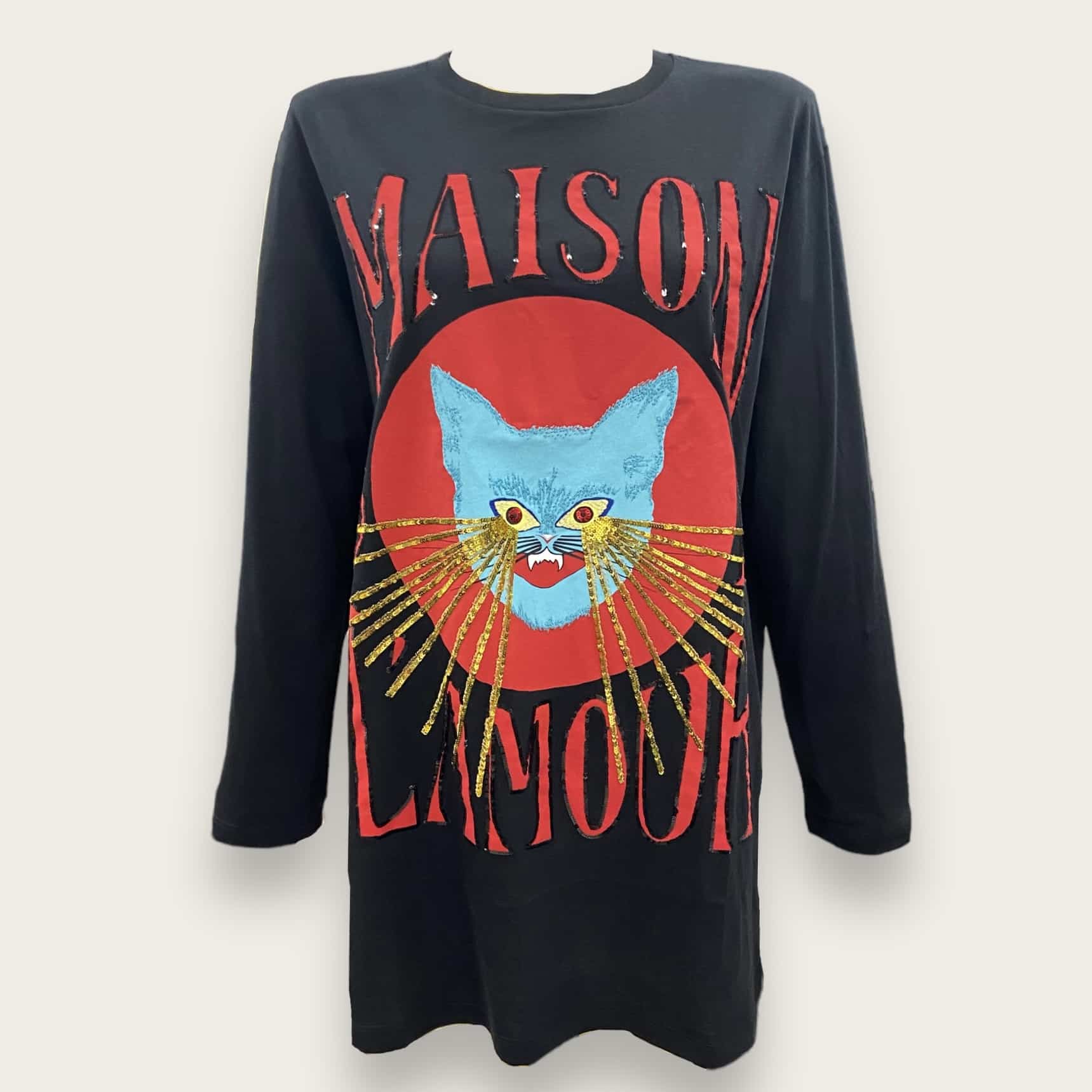 Gucci t shirt a maniche lunghe Maison du L Amour S