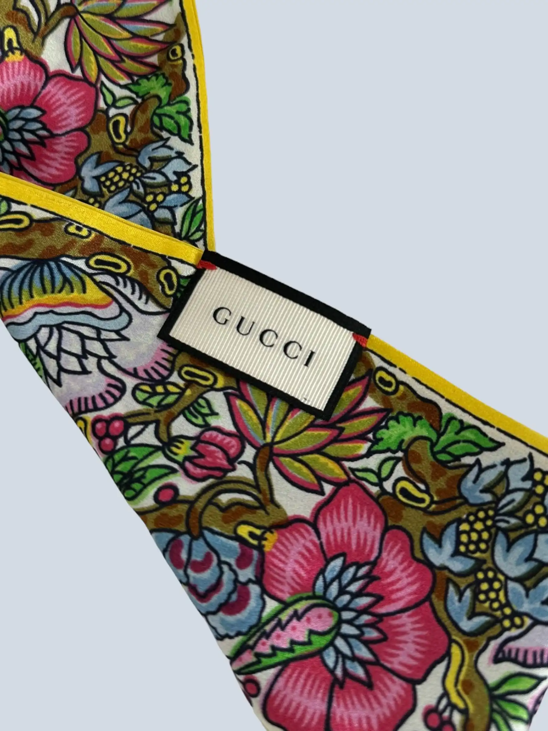 Foulard gucci seta best sale