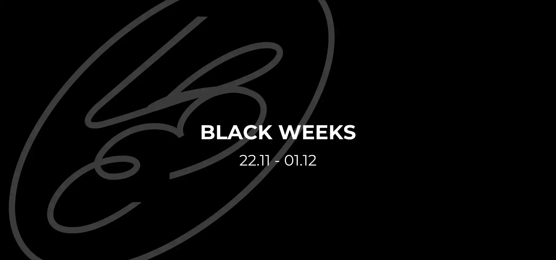 banner desktop black week 2024 la belle epoque boutique second hand luxury brand